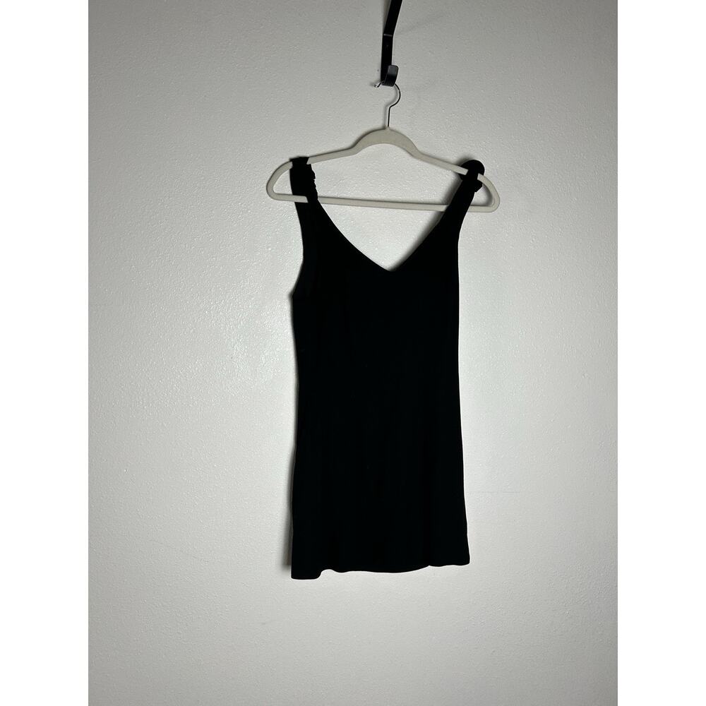 ACE HARPER The Debbie dress black slim fit Knot Tie Cocktail Mini Dress Sz 2